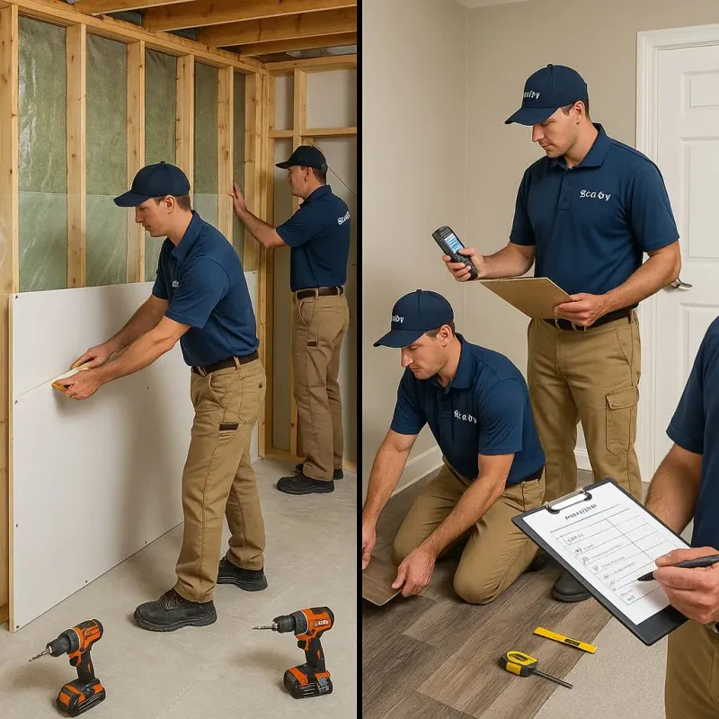 Repairs and Reconstruction process in Greenwood Village, CO